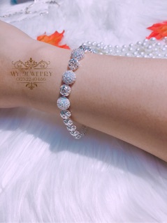 LẮC TAY BI TRÒN BẠC CAO CẤP