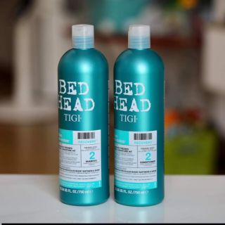 Hàng Đức Bộ dầu gội TIGI màu xanh  - dành cho tóc khô xơ