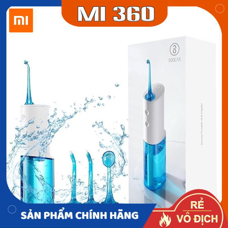 Tăm Nước Vệ Sinh Răng Miệng Xiaomi Soocas W3/ W3 Pro✅ 4 Vòi Thay Thế Tiện Dụng✅ Hàng Chính Hãng