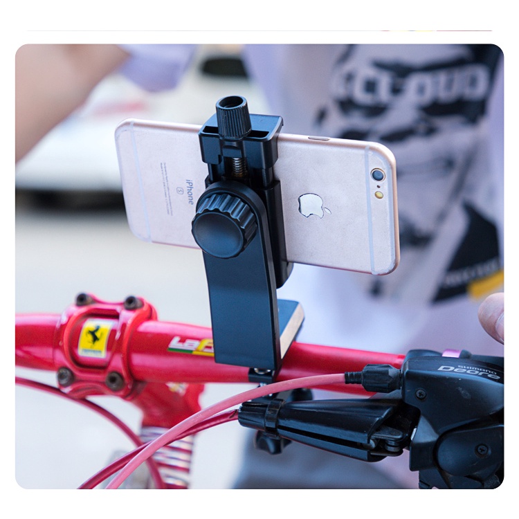 Giá Đỡ Nhôm CNC Gắn Tay Lái Xe Đạp / Xe Máy Cho Gopro Hero 9 8 10 Yi DJI OSMO Action