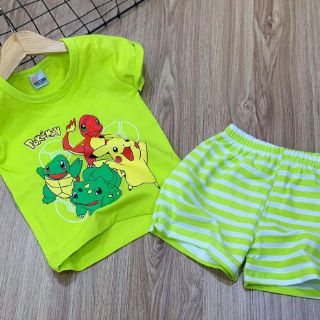 Set 3 bộ thun coton 4c bé trai size 1 -4