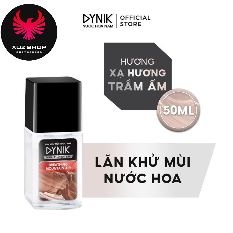 Lăn khử mùi nước hoa Dynik 50ml (có 3 mùi😁😁)