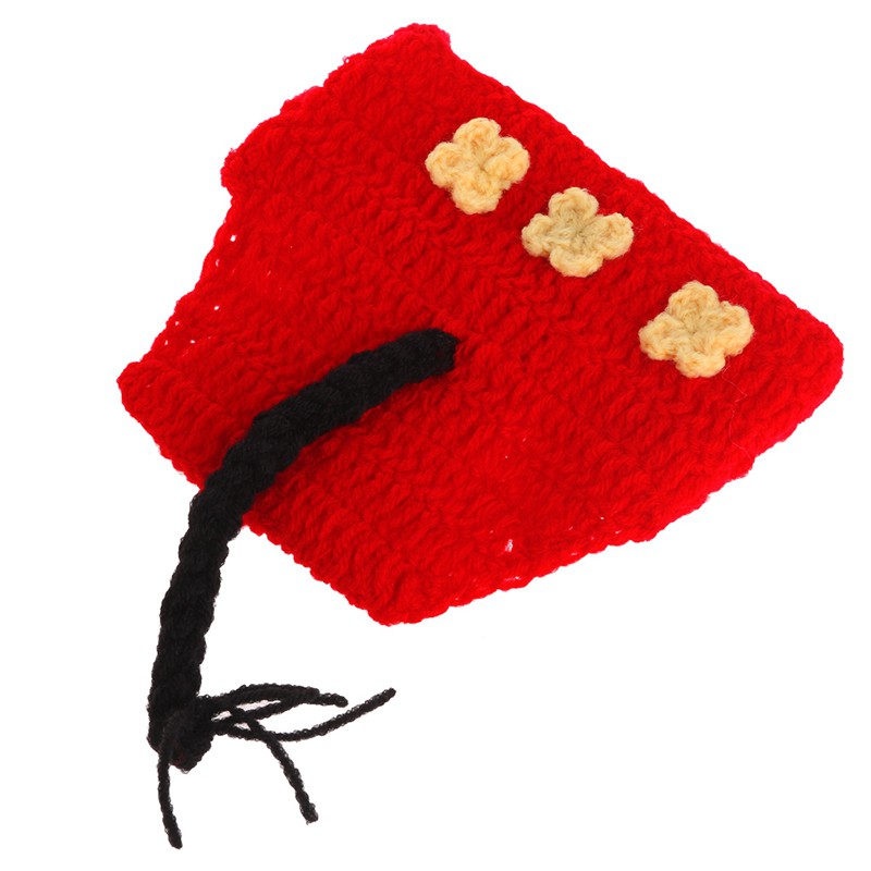 Phụ kiện chụp hình dệt kim thiết kế đáng yêu cho bé