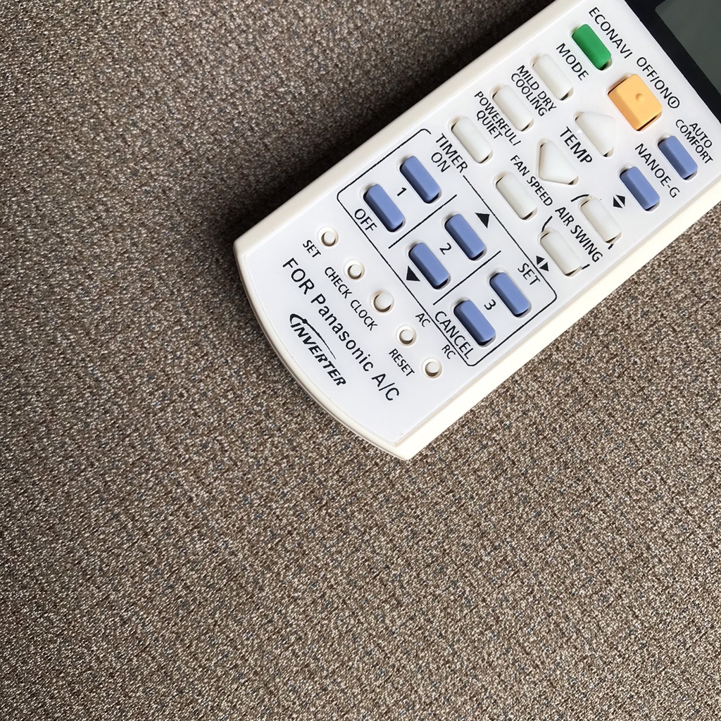 Điều khiển điều hòa panasonic, Remote máy lạnh panasonic CS-S10MKH-8 hàng tốt