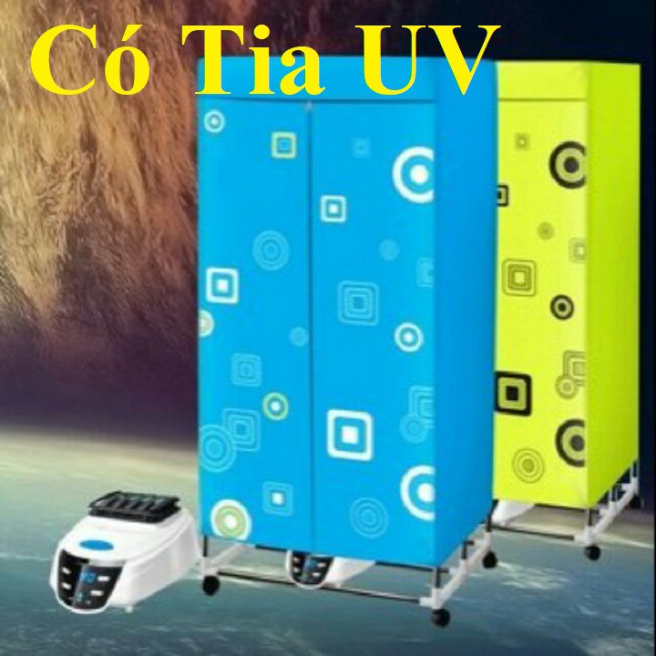 Tủ sấy quần áo có tia UV Diệt Khuẩn - Tủ sấy loại tốt, Dùng cực bền