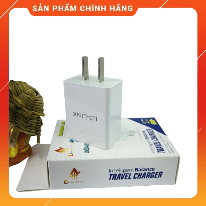 Củ sạc nhanh 2.1A LDlink cho điện thoại, bảo hành 12 tháng 1 đổi 1