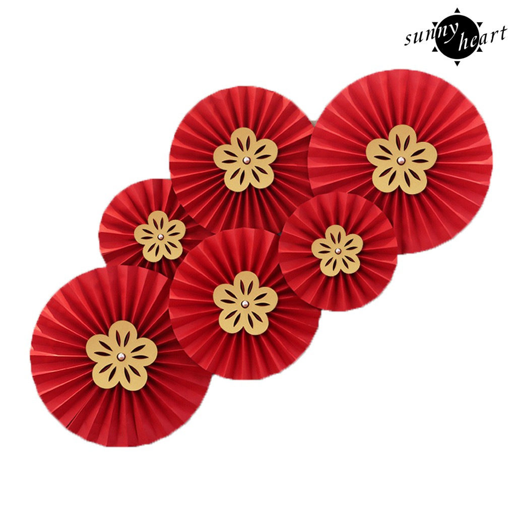 Quạt Giấy Treo Tường Phong Cách Trung Hoa