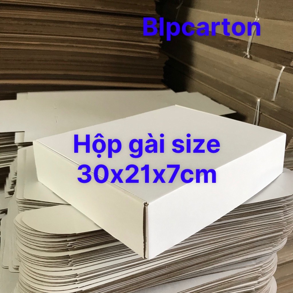 20 HỘP CARTON GÀI ĐỰNG QUẦN ÁO, PHỤ KIỆN SIZE 30X21X7CM