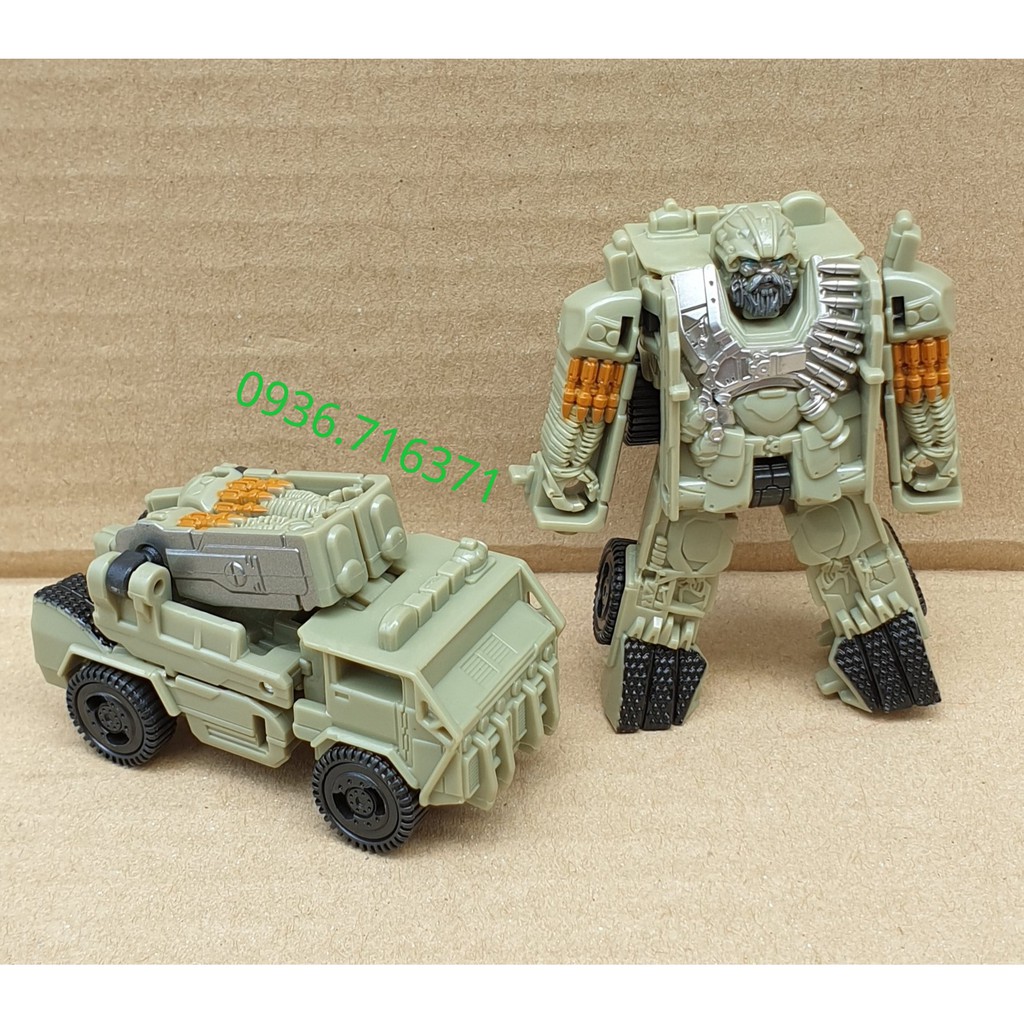 Robot Mini biến hình nhiều bước Autobot Hound Transformers - Hasbro