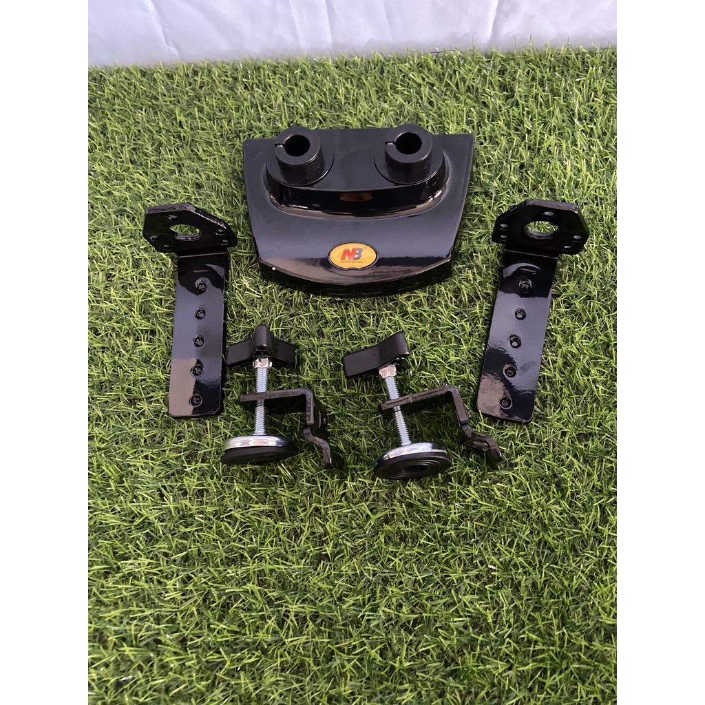 Giá treo hai màn hình NB F160  - Xoay 360 độ - Dual Arm Monitor.