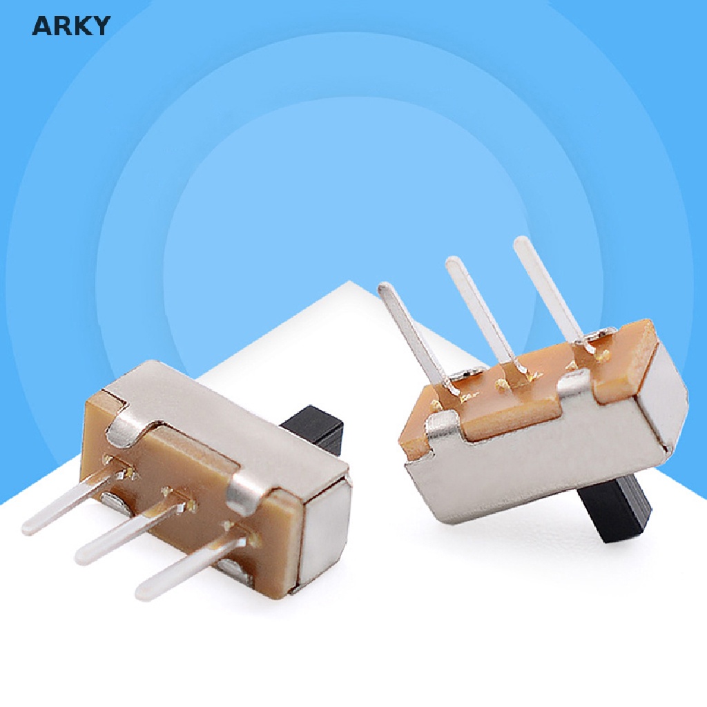 Set 10 Công Tắc Gạt Ngắt Tắt 2 Vị Trí SS12D00 3Pin 1P2T