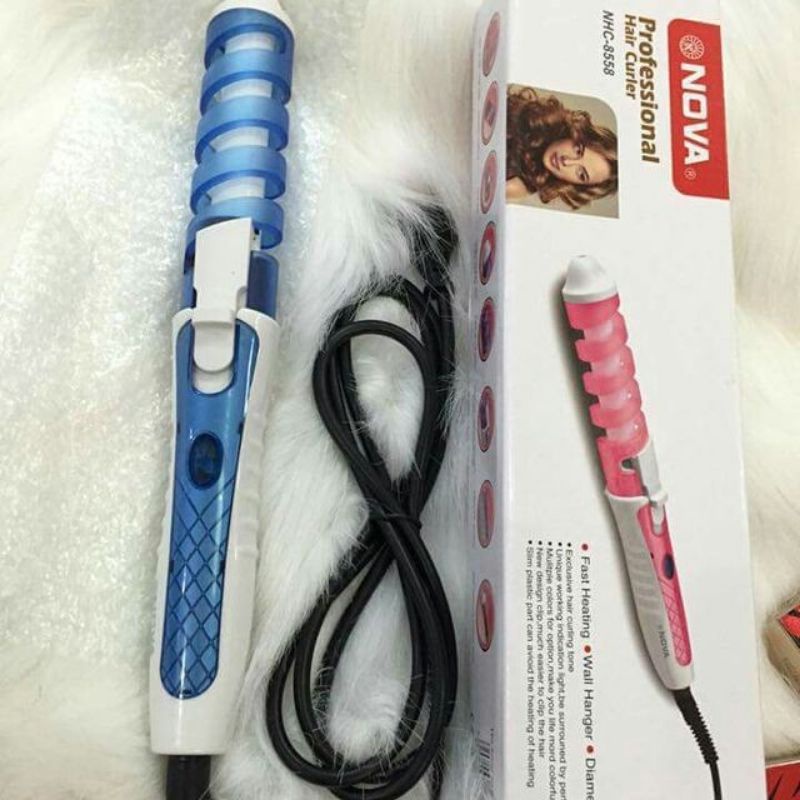 Máy Làm Tóc,Máy Làm Xoăn Tóc NOVA 8558 (máy làm xoắn ốc) sỉ lh 039535353