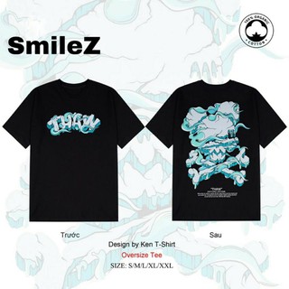[Vải dày] Áo Thun Tay Lỡ Thaw Unisex Form Rộng 100% cotton cao cấp SmileZ