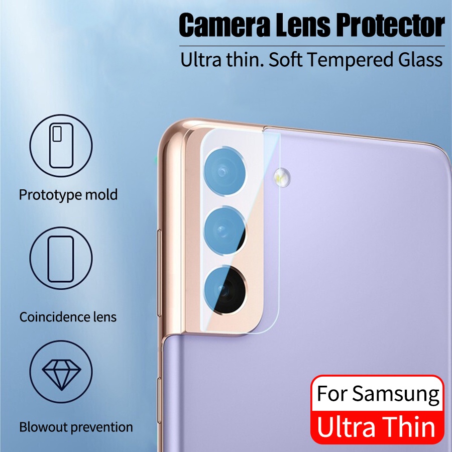 Kính cường lực bảo vệ Camera Cho Samsung Galaxy S8 S9 S10 S20 S21 Plus Note 8 9 10 20 Ultra S20 Fe Note 10 Lite A52 A72 A12 A32 A42 A11 A31 A51 A71 A10 A20 A30 A50 A10S A20S A30S A50S A02S A21S A01