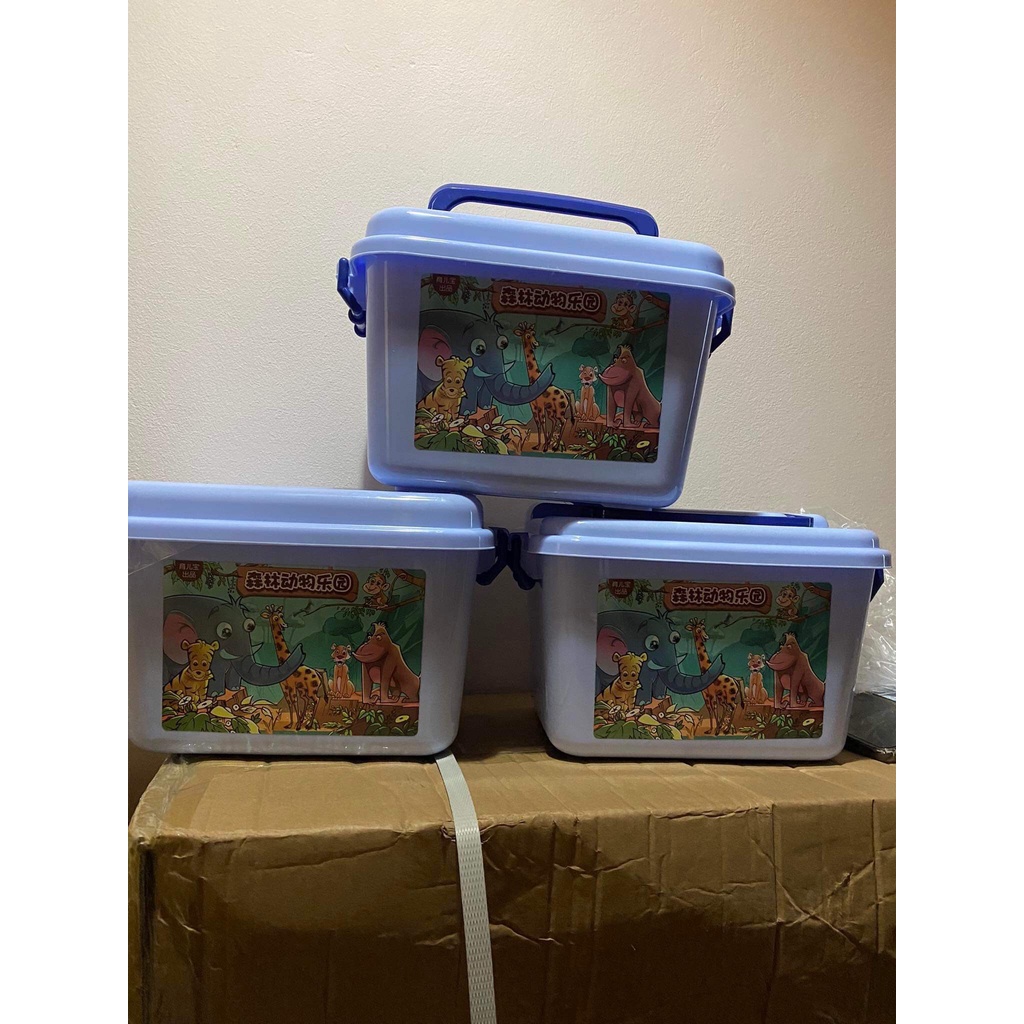 Thùng đồ chơi Động Vật cao cấp 58 chi tiết cao cấp