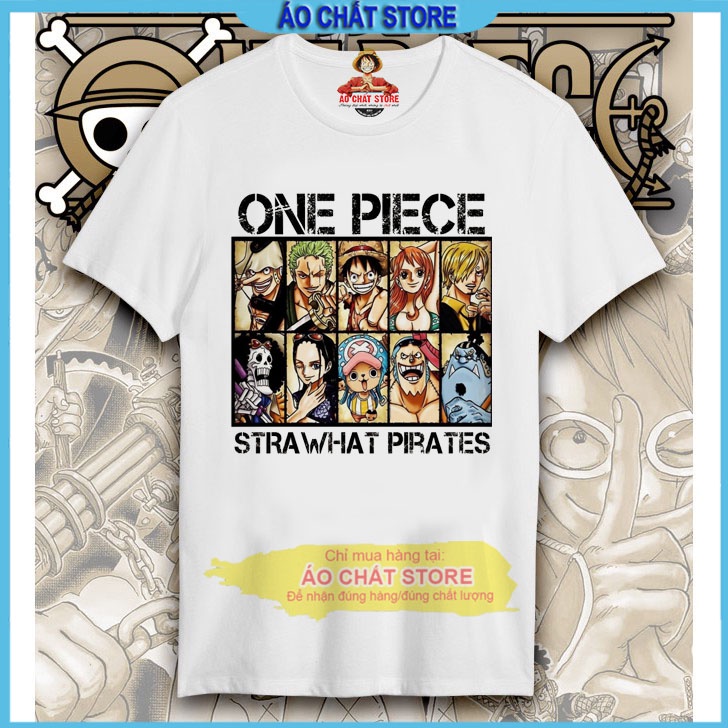 Áo Thun One Piece Băng Mũ Rơm Zoro | Luffy | Sabo | Ace mẫu mới OP195 | Áo Chất Store