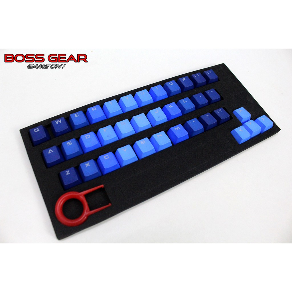 Bộ Keycap PBT 37 Phím Phối Màu ( Nhựa PBTDouble-Shot Xuyên LED )