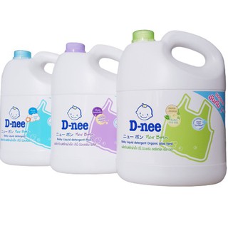 Nước giặt quần áo em bé Dnee 3000ml