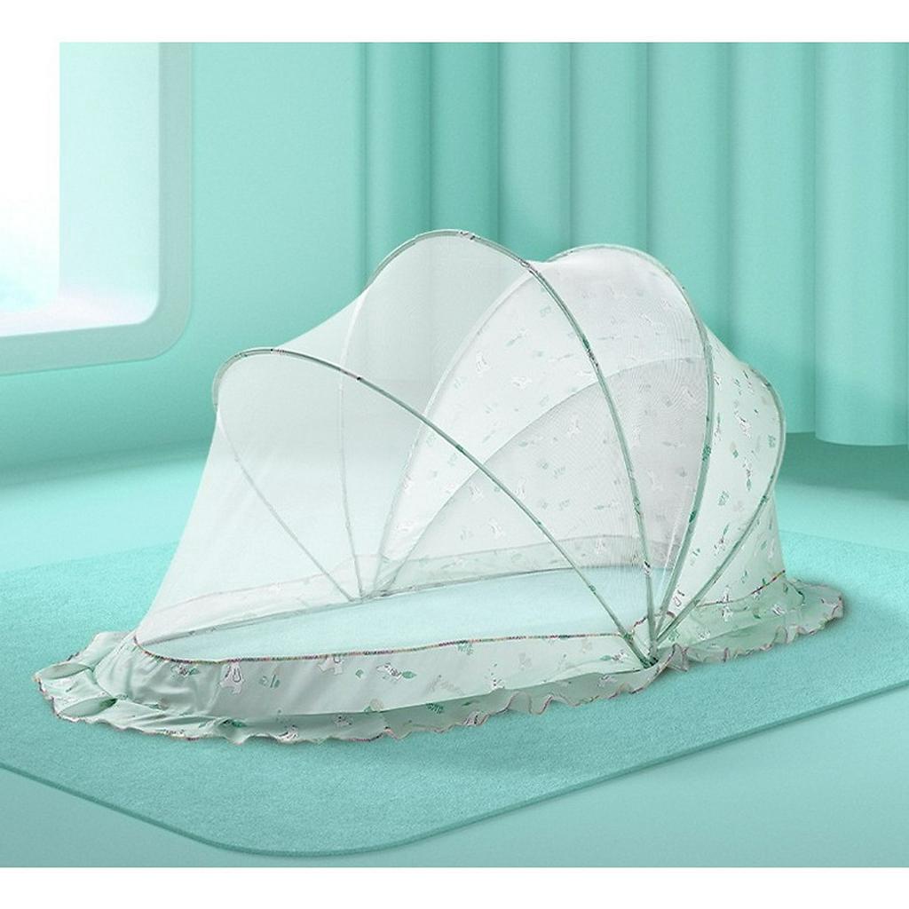 Màn chụp cho bé, mùng chụp gấp gọn chống muỗi Anh Thư kích thước 110cm x 60cm x 65cm