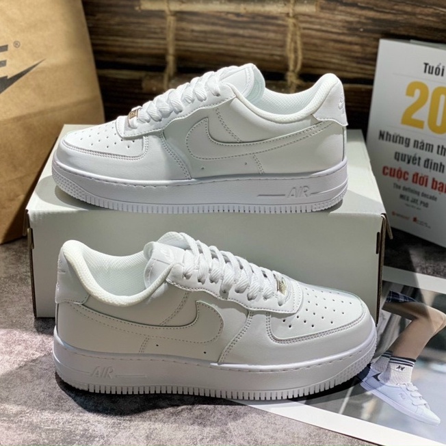 [LiNoShop] Giày AF1 trắng - Air Force 1 Low Retro [Cao cấp][full size] [HàngThật][GiáThật][Video+ẢnhThật]