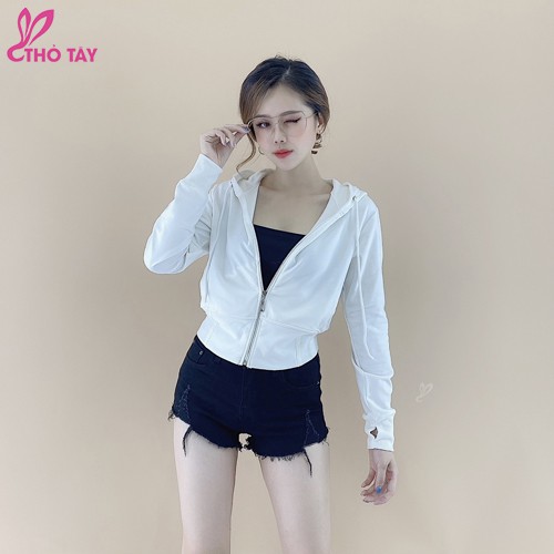 Áo khoác nữ trơn form coptop - THỎ TÂY | BigBuy360 - bigbuy360.vn