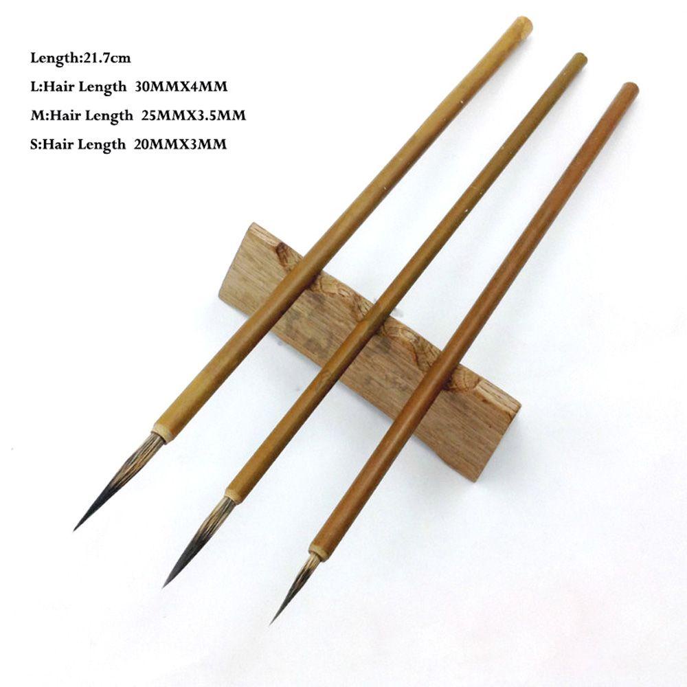 Set 3 Cọ Vẽ Tranh Sơn Dầu Chuyên Dụng