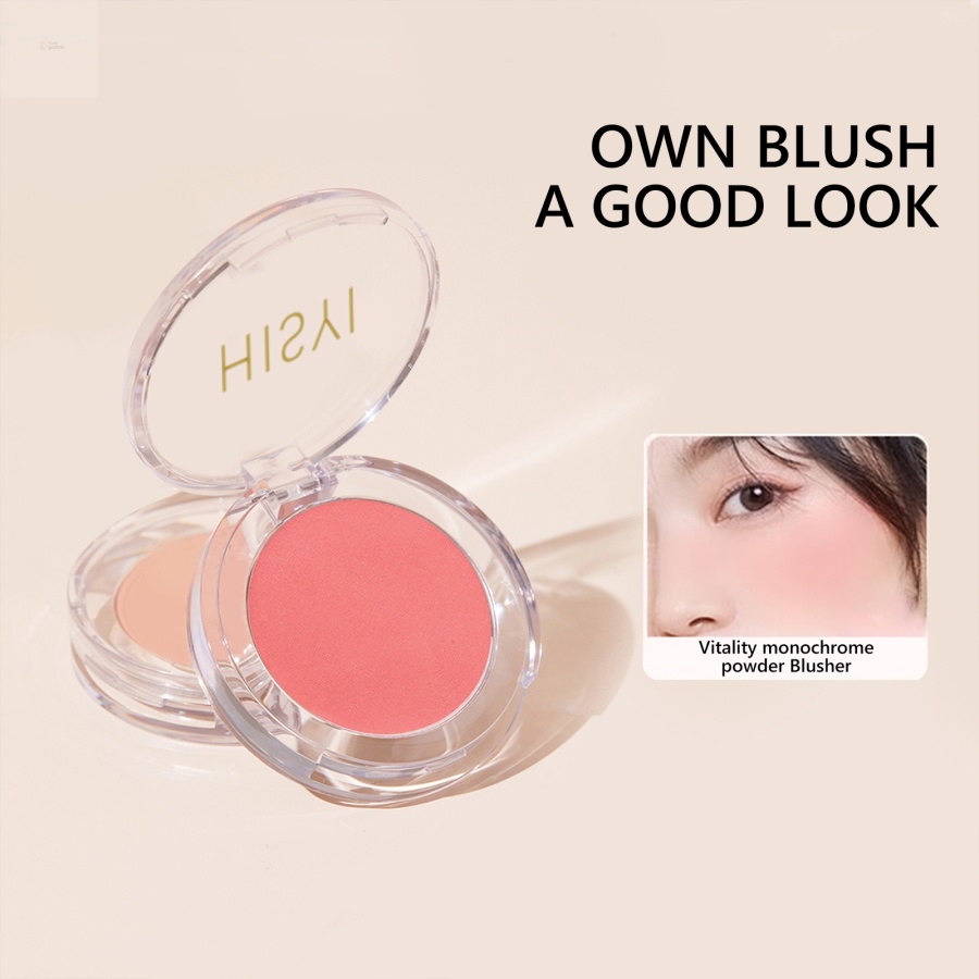 Bảng Màu Phấn Má Hồng Chống Nước Chống Mồ Hôi Lâu Phai 6 Màu Sắc Lên Màu Cực Chuẩn