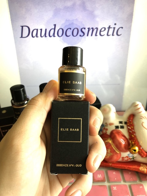 [ mini ] Nước hoa Elie Saab Essence No3 Ambre No4 Oud No6 Veltiver Essence De Parfum 5ml | Thế Giới Skin Care