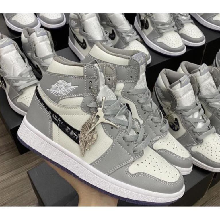 [Full box] Giày Jordan Dior cổ cao, Jordan Dior cao cổ  full box + hộp bảo vệ  không móp méo khi vận chuyển | BigBuy360 - bigbuy360.vn