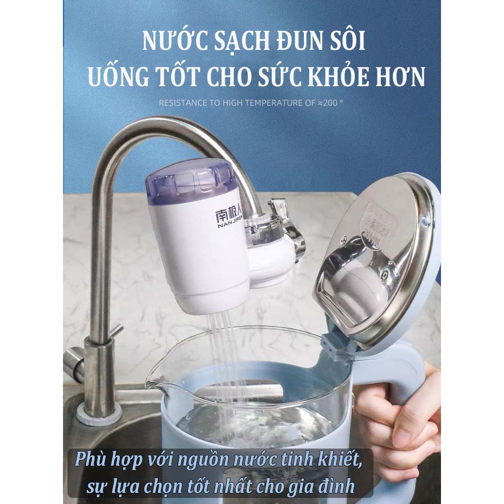 Ấm Siêu Tốc-Bình siêu tốc Thủy Tinh Cách Nhiệt Kép CAO CẤP - Bình Đun Nước Ấm Đun Nước Siêu Tốc 1500W Vệ Sinh Dễ Dàng