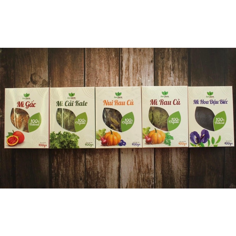 Mì Rau Củ 400gr Beorganic Ăn Kiêng Eatclean,  Mì Hữu Cơ Cho Bé Ăn Dặm Organic Healthy Food