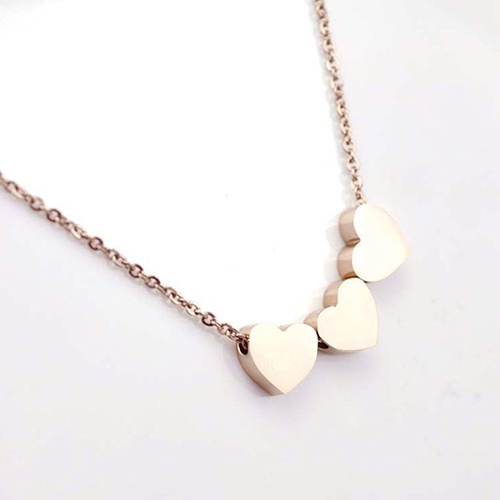 Dây chuyền hợp kim hình tim xinh xắn