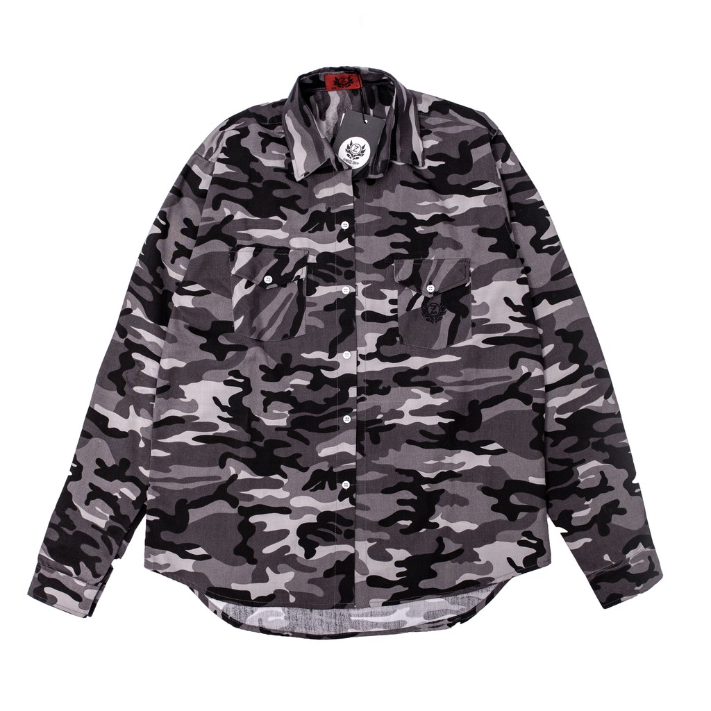 Áo Khoác Jacket In Camo