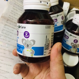 Healthy Care Kids High DHA 60 Viên Úc  (không tanh cho bé)