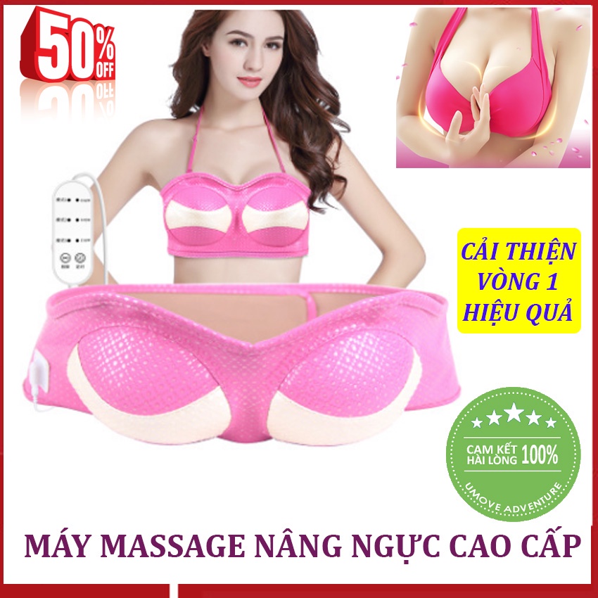 Máy Massage Nâng Ngực, Massage Xoay 360 Độ, Tia Hồng Ngoại Giúp Tăng Vòng 1 tại nhà hiệu quả,bảo hành 1 đổi 1