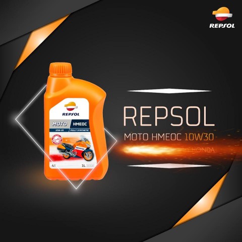 Nhớt Repsol HMEOC 4T 10w30 Fully Synthetic