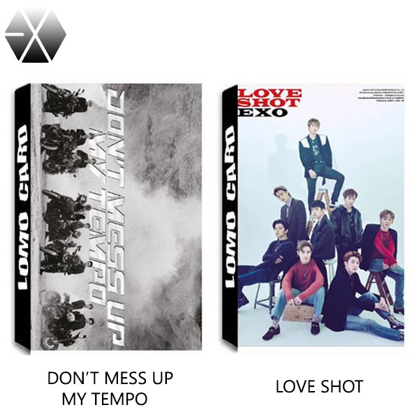 Lomo card EXO các mẫu 2019