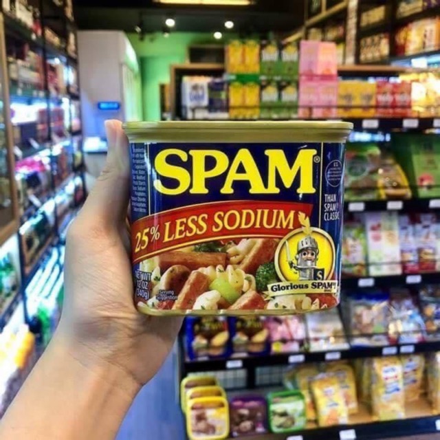 THỊT HỘP SPAM của MỸ