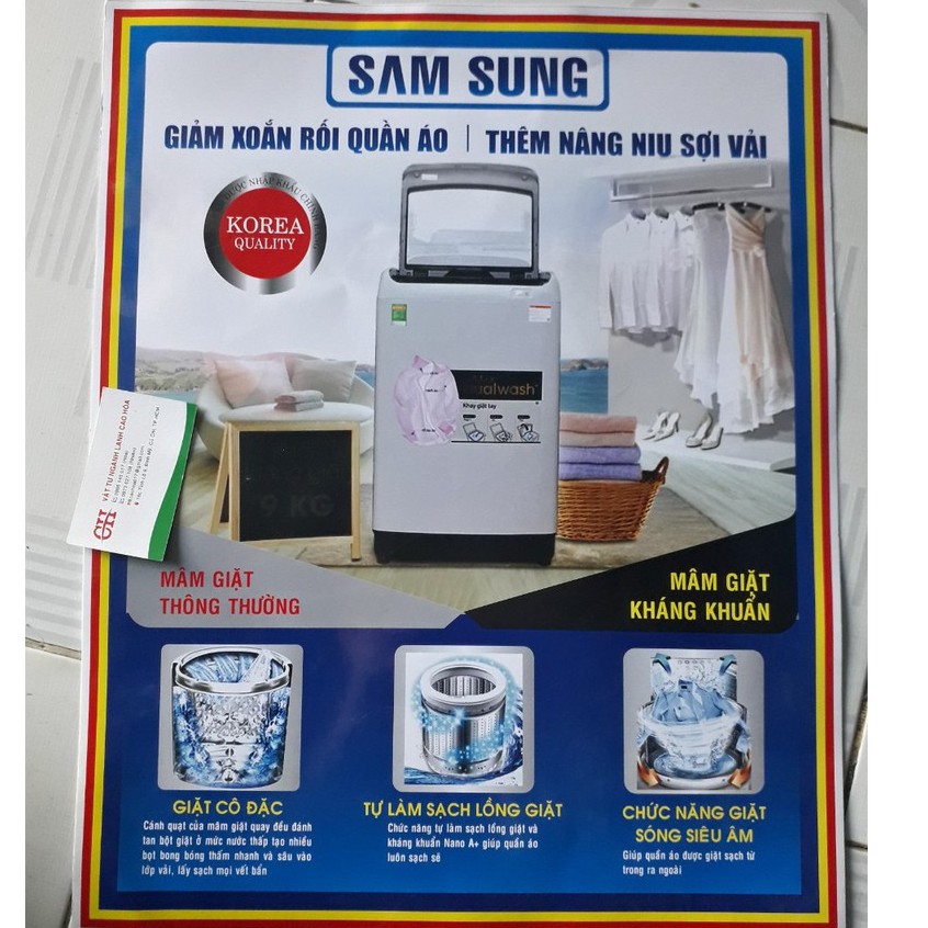 Tem dán máy giăt SAMSUNG