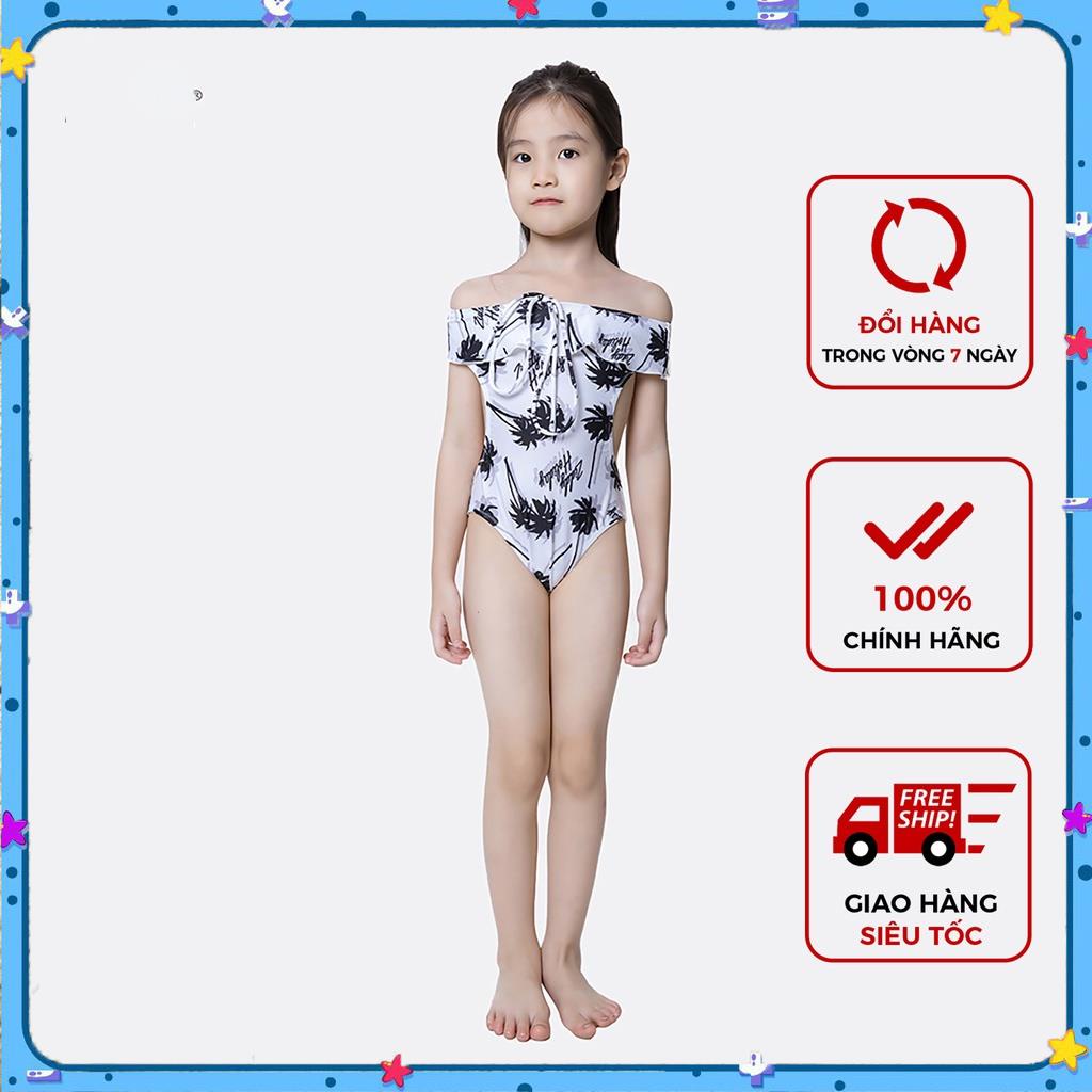 Đồ bơi cho bé gái , đồ bơi cho bé liền thân từ 10 - 15 tuổi xinh xắn Diệp Diệp DB01