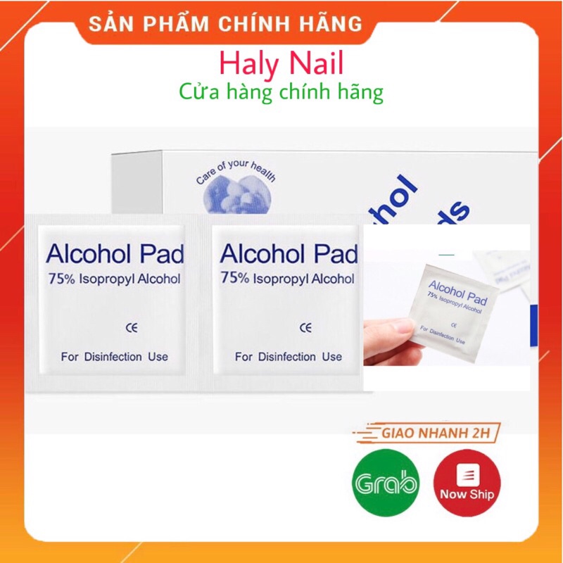 Giấy tẩm cồn vệ sinh móng