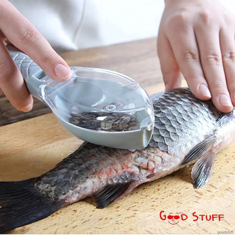 Dụng cụ cạo vẩy cá bằng nhựa tiện lợi