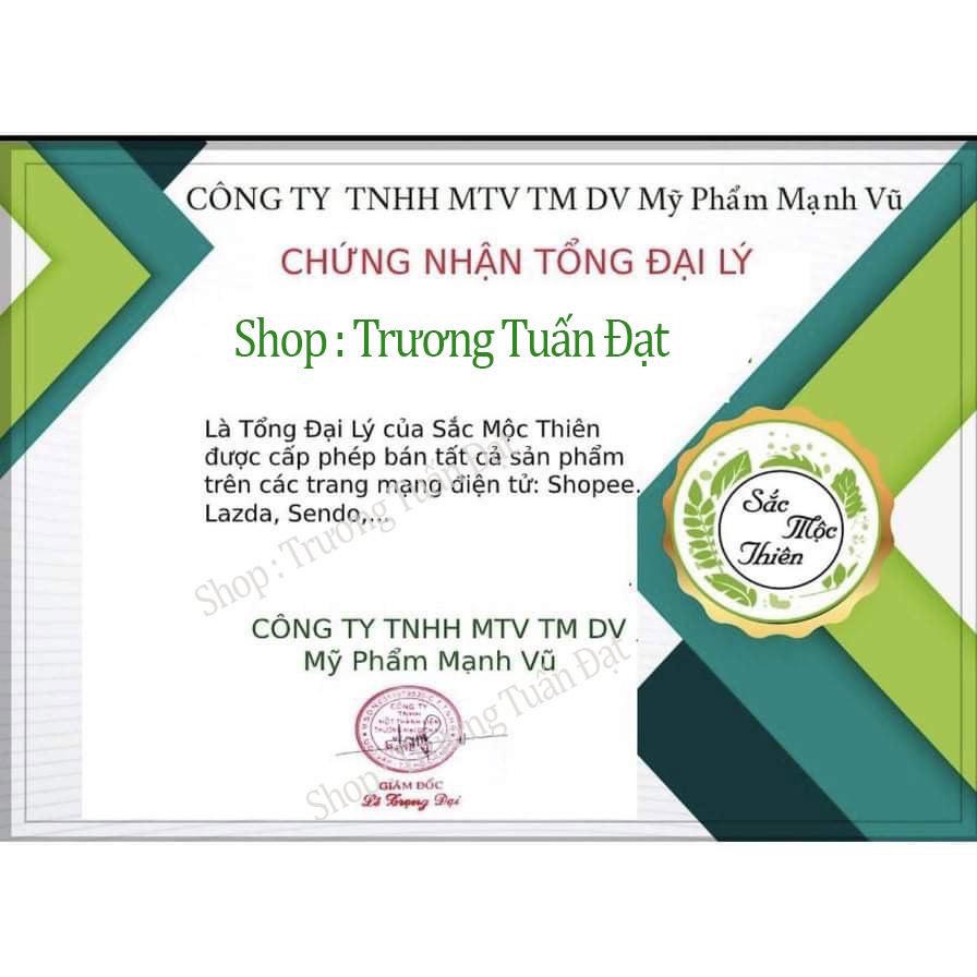 Tái tạo da sắc mộc thiên - Hỗ trợ giảm thâm mụn, nám, sẹo rỗ sau 1 liệu trình sử dụng