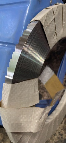 LƯỠI CƯA LỌNG GỖ  NHẬT 25mm x 0.7 x Răng 12 -50 MÉT