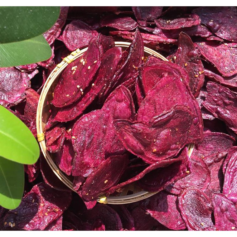 COMBO 2kg KHOAI LANG TÍM SẤY MẬT ONG - đặc sản Đà Lạt