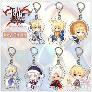 1 Móc Khóa Gắn Mô Hình Nhân Vật Anime Fate: Stay Night