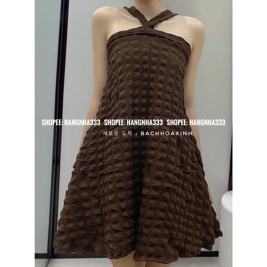 NEW ARRIVAL || Đầm Xốp 2 dây chéo ngực cực sang chảnh Ulzzang | BigBuy360 - bigbuy360.vn