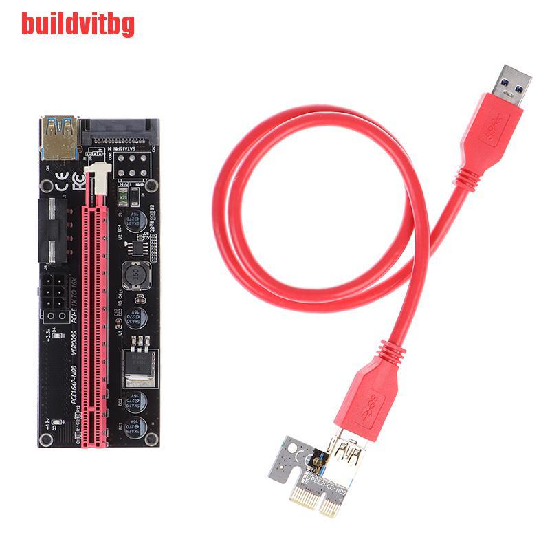 Card Chuyển Đổi Pci-E 009s Plus Pci-E 1x Sang 16x 60cm Usb 3.0 Gvq