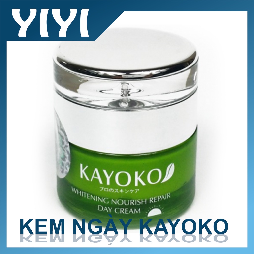 [Chính Hãng] Kem ngày Kayoko Xanh, giúp dưỡng trắng da và mờ nám tàn nhang, kem nám Nhật Bản, mỹ phẩ