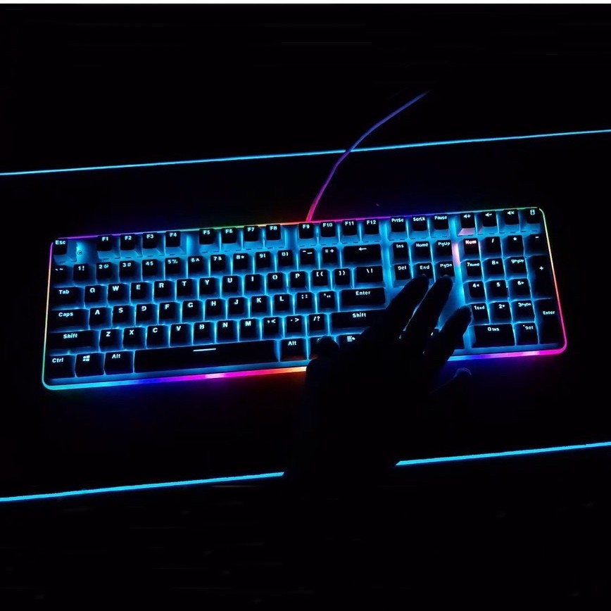 ROYAL KLUDGE RK918 | Bàn phím cơ chuyên game RK918 LED RGB và LED viền RGB sinh động Full size 108 phím | BigBuy360 - bigbuy360.vn